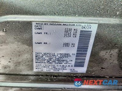 Zdjęcie 12 z 13 samochodu: 2025 NISSAN LEAF SV PLUS VIN:1N4CZ1CV2SC558181 - miniatura