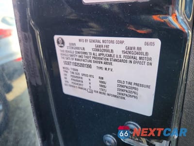 Zdjęcie 13 z 14 samochodu: 2005 SAAB 9-7X LINEAR VIN:5S3ET13S252801390 - miniatura