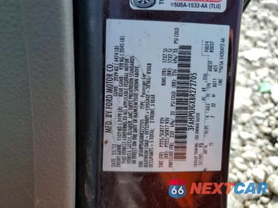 Zdjęcie 12 z 12 samochodu: 2011 FORD FUSION SEL VIN:3FAHP0JGXBR272705 - miniatura