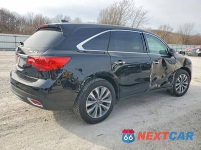 Trzecie zdjęcie samochodu z tyłu: 2016 ACURA MDX TECHNOLOGY VIN:5FRYD3H44GB010430 - miniatura