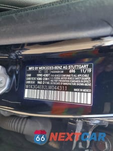 Zdjęcie 12 z 12 samochodu: 2020 MERCEDES-BENZ A 220 VIN:W1K3G4EB2LW044311 - miniatura