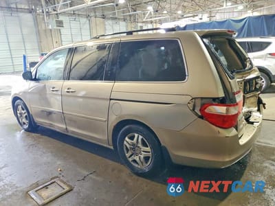 Drugie zdjęcie samochodu z przodu: 2007 HONDA ODYSSEY EXL VIN:5FNRL38667B101242 - miniatura