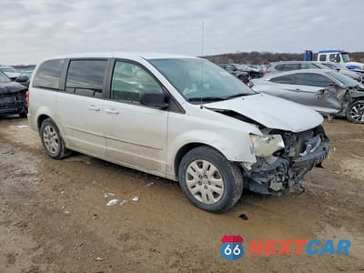 Czwarte zdjęcie samochodu z boku: 2014 DODGE GRAND CARAVAN SE VIN:2C4RDGBG1ER354203 - miniatura