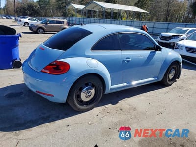 Trzecie zdjęcie samochodu z tyłu: 2014 VOLKSWAGEN BEETLE VIN:3VWJ07AT5EM659862 - miniatura