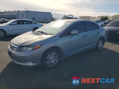 2012 HONDA CIVIC HYBRID JHMFB4F28CS001067 - główne zdjęcie licytacji z USA - miniatura