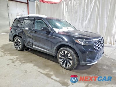 Czwarte zdjęcie samochodu z boku: 2025 FORD EXPLORER PLATINUM VIN:1FMUK8HH4SGB67133 - miniatura
