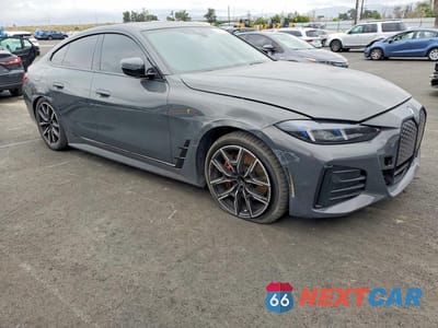 Czwarte zdjęcie samochodu z boku: 2025 BMW I4 EDRIVE 40 VIN:WBY23HD05SFU40285 - miniatura