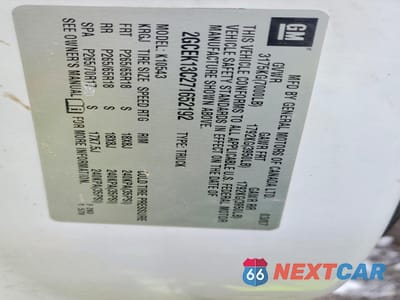 Zdjęcie 13 z 14 samochodu: 2007 CHEVROLET SILVERADO K1500 CREW CAB VIN:2GCEK13C271652192 - miniatura