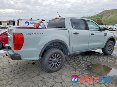 Trzecie zdjęcie samochodu z tyłu: 2021 FORD RANGER XL VIN:1FTER4EH2MLD82019 - miniatura