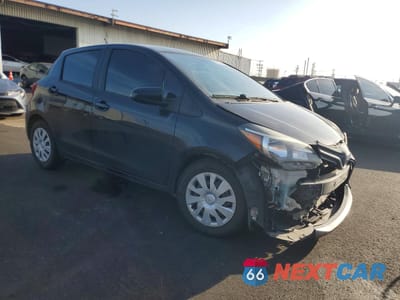 Czwarte zdjęcie samochodu z boku: 2015 TOYOTA YARIS 5-DOOR L VIN:VNKKTUD37FA046902 - miniatura