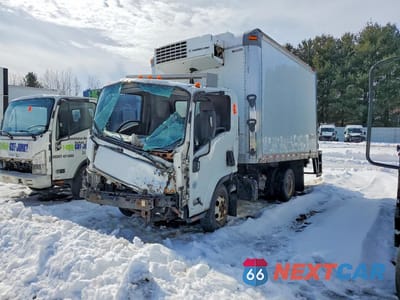 2018 ISUZU NPR HD REFRIGERATED BOX TRUCK JALC4W162J7008650 - główne zdjęcie licytacji z USA - miniatura