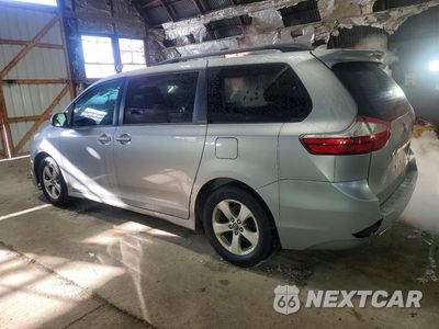 Drugie zdjęcie samochodu z przodu: 2018 TOYOTA SIENNA LE VIN:5TDKZ3DC7JS915558 - miniatura