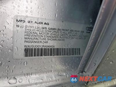 Zdjęcie 12 z 12 samochodu: 2024 AUDI A3 PREMIUM VIN:WAUGUDGY2RA040428 - miniatura