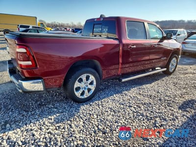 Trzecie zdjęcie samochodu z tyłu: 2019 RAM 1500 CLASSIC VIN:1C6SRFMT9KN703549 - miniatura
