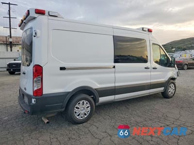 Trzecie zdjęcie samochodu z tyłu: 2023 FORD TRANSIT AMBULANCE VIN:1FDBR1CG1PKA18174 - miniatura