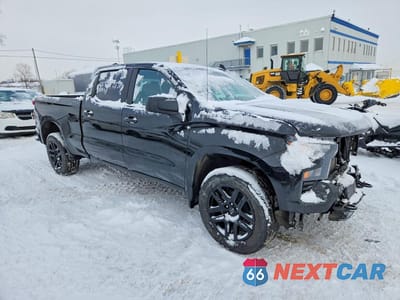 Czwarte zdjęcie samochodu z boku: 2025 CHEVROLET SILVERADO K1500 CUSTOM VIN:3GCPKBEK3SG300144 - miniatura