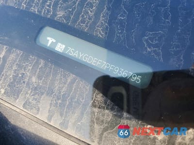 Zdjęcie 13 z 13 samochodu: 2023 TESLA MODEL Y VIN:7SAYGDEF7PF936795 - miniatura