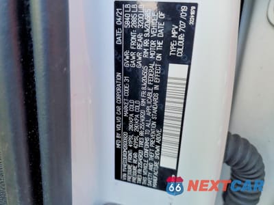 Zdjęcie 13 z 13 samochodu: 2021 VOLVO XC40 RECHARGE VIN:YV4ED3UR0M2600920 - miniatura