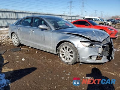 Czwarte zdjęcie samochodu z boku: 2013 AUDI A6 PREMIUM PLUS VIN:WAUGFAFC4DN039524 - miniatura