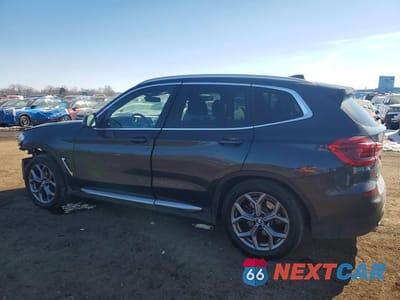 Drugie zdjęcie samochodu z przodu: 2021 BMW X3 SDRIVE30I VIN:5UXTY3C06M9F02503 - miniatura
