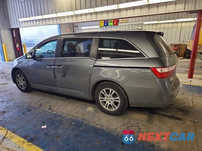 Drugie zdjęcie samochodu z przodu: 2013 HONDA ODYSSEY EXL VIN:5FNRL5H69DB030576 - miniatura