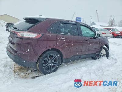 Trzecie zdjęcie samochodu z tyłu: 2018 FORD EDGE SEL VIN:2FMPK4J98JBB69935 - miniatura