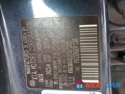 Zdjęcie 12 z 12 samochodu: 2014 KIA OPTIMA HYBRID VIN:KNAGM4AD2E5072031 - miniatura