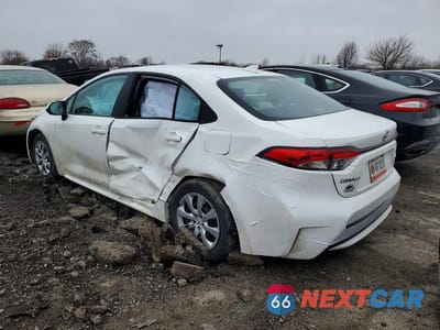 Drugie zdjęcie samochodu z przodu: 2022 TOYOTA COROLLA LE VIN:5YFEPMAE2NP330089 - miniatura