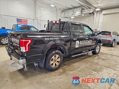 Trzecie zdjęcie samochodu z tyłu: 2016 FORD F150 SUPERCREW VIN:1FTEW1EP1GFC87811 - miniatura