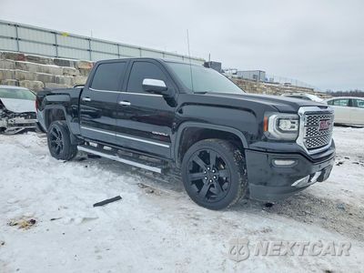 Czwarte zdjęcie samochodu z boku: 2017 GMC SIERRA K1500 DENALI VIN:3GTU2PEC7HG143672 - miniatura