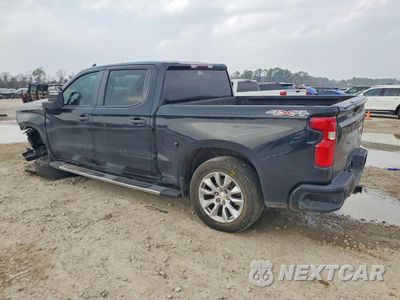 Drugie zdjęcie samochodu z przodu: 2019 CHEVROLET SILVERADO K1500 CUSTOM VIN:3GCUYBEF1KG700420 - miniatura