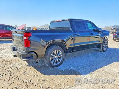Trzecie zdjęcie samochodu z tyłu: 2021 CHEVROLET SILVERADO C1500 RST VIN:3GCPWDEK2MG289687 - miniatura