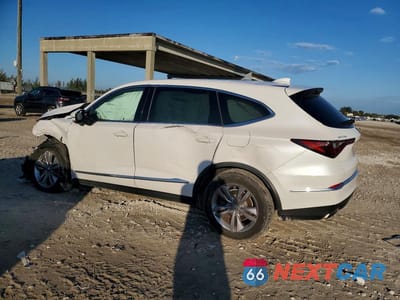 Drugie zdjęcie samochodu z przodu: 2025 ACURA MDX VIN:5J8YE1H36SL007594 - miniatura