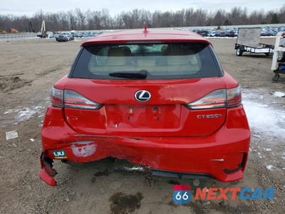 Zdjęcie 6 z 11 samochodu: 2014 LEXUS CT 200 VIN:JTHKD5BH2E2191976 - miniatura