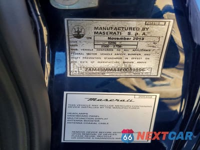 Zdjęcie 12 z 12 samochodu: 2014 MASERATI GRANTURISMO S VIN:ZAM45MMA3E0089806 - miniatura