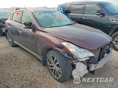 Czwarte zdjęcie samochodu z boku: 2016 INFINITI QX50 VIN:JN1BJ0RR1GM263921 - miniatura