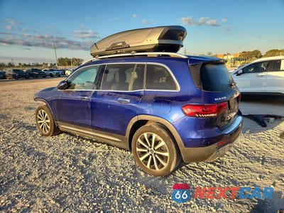 Drugie zdjęcie samochodu z przodu: 2020 MERCEDES-BENZ GLB 250 VIN:W1N4M4GB3LW034870 - miniatura