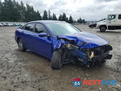 Czwarte zdjęcie samochodu z boku: 2024 HYUNDAI ELANTRA SE VIN:KMHLL4DG6RU784673 - miniatura