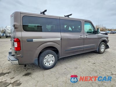 Trzecie zdjęcie samochodu z tyłu: 2019 NISSAN NV 3500 VIN:5BZAF0AA0KN851831 - miniatura