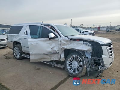 Czwarte zdjęcie samochodu z boku: 2020 CADILLAC ESCALADE ESV PLATINUM VIN:1GYS4KKJ1LR136940 - miniatura