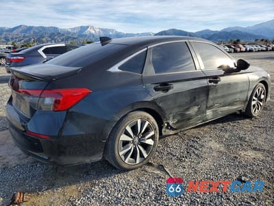 Trzecie zdjęcie samochodu z tyłu: 2022 HONDA CIVIC EX VIN:2HGFE1F79NH310822 - miniatura
