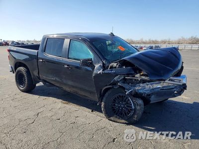Czwarte zdjęcie samochodu z boku: 2020 CHEVROLET SILVERADO K1500 LT VIN:1GCUYDED4LZ275884 - miniatura