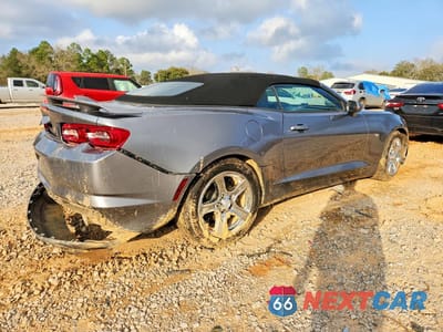 Trzecie zdjęcie samochodu z tyłu: 2020 CHEVROLET CAMARO LS VIN:1G1FB3DX0L0119306 - miniatura