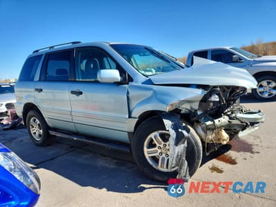 Czwarte zdjęcie samochodu z boku: 2003 HONDA PILOT EXL VIN:2HKYF18663H513972 - miniatura