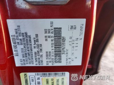 Zdjęcie 12 z 12 samochodu: 2015 FORD FUSION SE VIN:3FA6P0H71FR140869 - miniatura