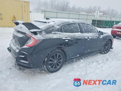 Trzecie zdjęcie samochodu z tyłu: 2020 HONDA CIVIC EX VIN:SHHFK7H6XLU226329 - miniatura