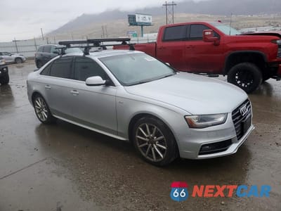 Czwarte zdjęcie samochodu z boku: 2014 AUDI A4 PREMIUM PLUS VIN:WAUFFAFLXEN042392 - miniatura