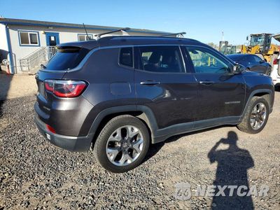 Trzecie zdjęcie samochodu z tyłu: 2018 JEEP COMPASS LIMITED VIN:3C4NJCCB5JT406846 - miniatura
