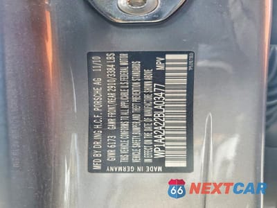 Zdjęcie 13 z 14 samochodu: 2011 PORSCHE CAYENNE VIN:WP1AA2A22BLA03477 - miniatura