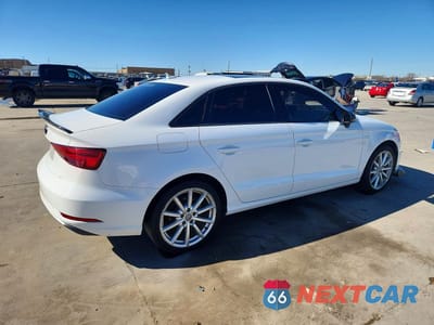 Trzecie zdjęcie samochodu z tyłu: 2017 AUDI A3 PREMIUM VIN:WAUAUGFF2H1066601 - miniatura